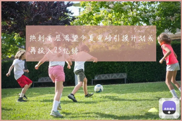 热刺高层渴望今夏重磅引援计划或再投入25亿镑